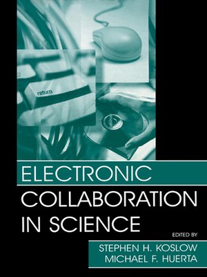 cover image of Electronic Collaboration in Science